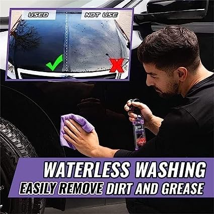 Premium Quality 3 In 1 High Protection Quick Car Coating Spray | Buy 1 Get 1 Free🔥 (Pack Of 2)