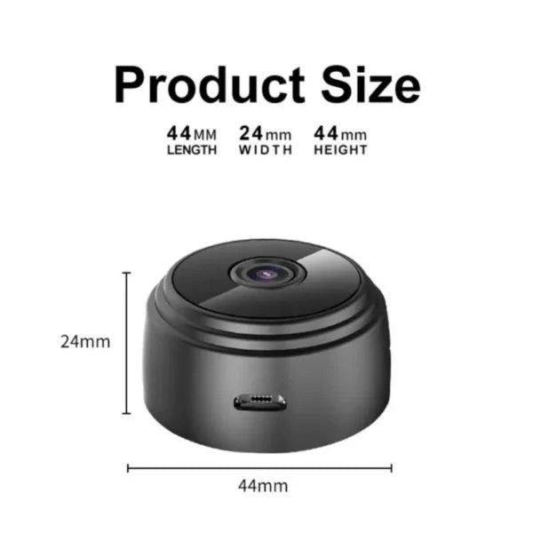 A9 Mini WiFi Security Camera – 1080P HD, Night Vision & Motion Detection | Premium Tested Quality (Imported)