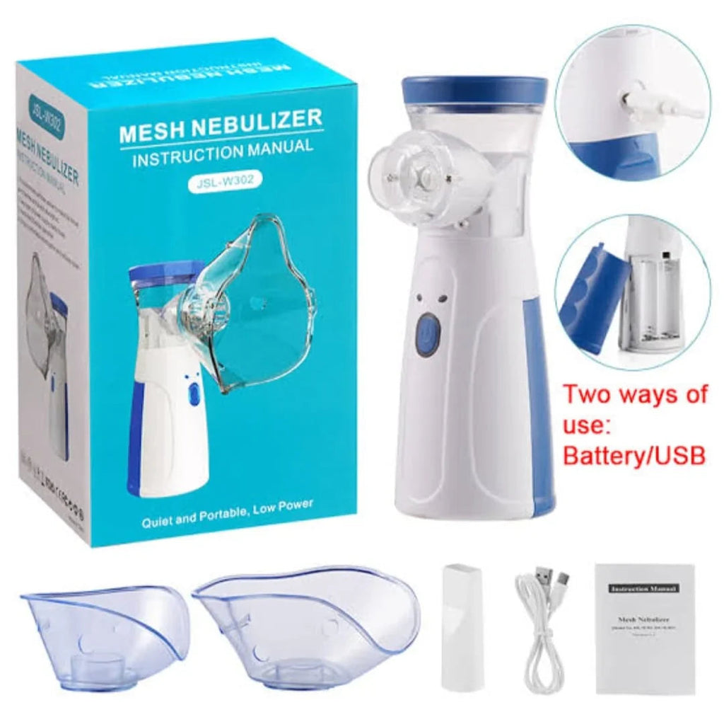Portable Nebulizer - Nebulizer Machine for Adults and Kids, Mesh Nebulizer for Breathing Problems, Handheld Nebulizer