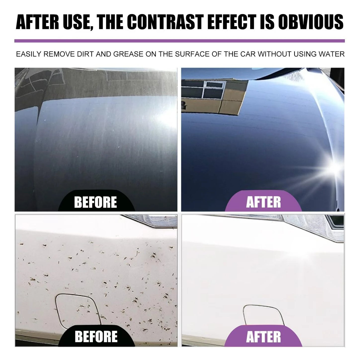 Premium Quality 3 In 1 High Protection Quick Car Coating Spray | Buy 1 Get 1 Free🔥 (Pack Of 2)